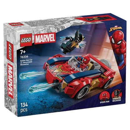 Lego 76336 Marvel Spider-Man Car vs. Venomized Wolverine