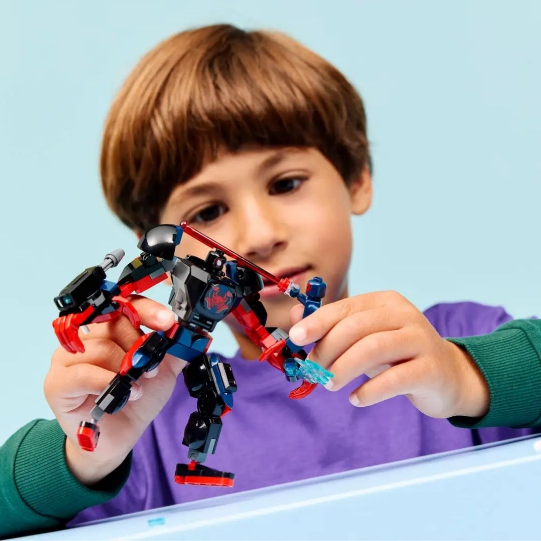 Lego 76337 Marvel Miles Morales Mech vs. Spider-Man 2099
