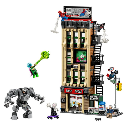 Lego 76342 Marvel Spider-Man vs. Mysterio The Daily Bugle