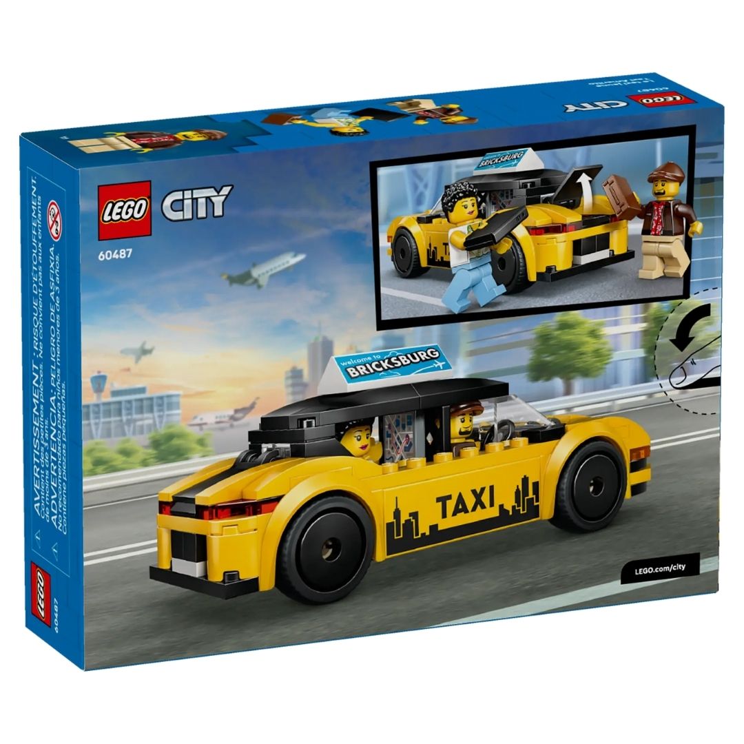 Lego 60487 City Yellow Taxi