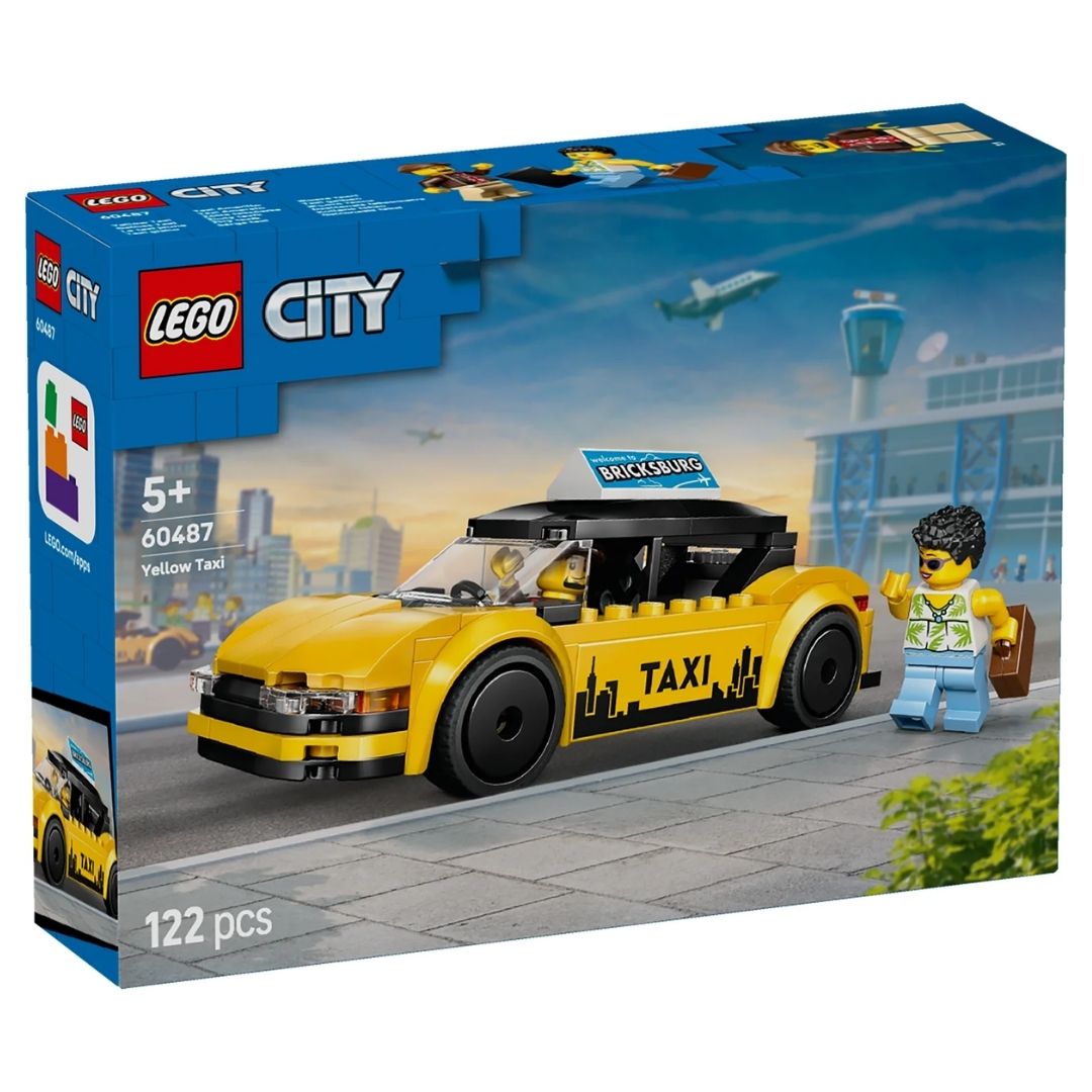 Lego 60487 City Yellow Taxi