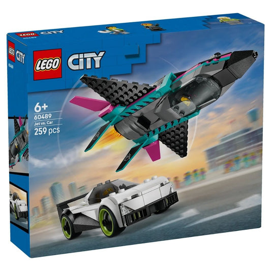Lego 60489 City Jet vs. Car