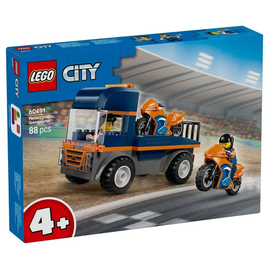 Lego 60491 City Motorcycle Transporter