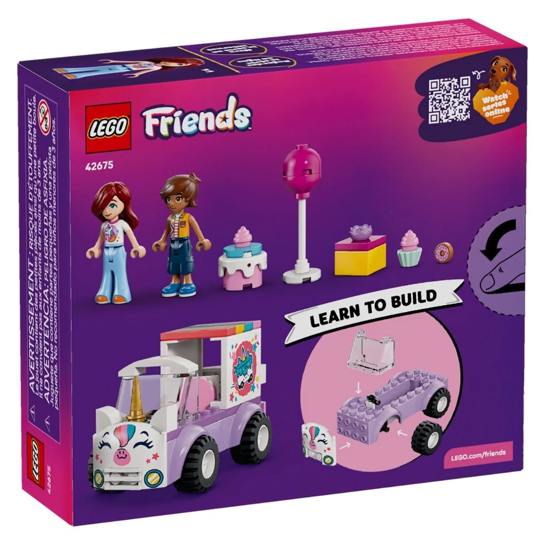 Lego 42675 Friends Unicorn Cake Delivery Car