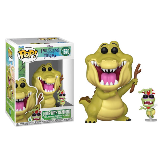 Pop! Vinyl - Disney The Princess and the Frog - Louis with Raymond 1670