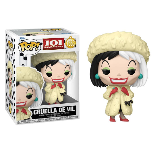 Pop! Vinyl - 101 Dalmations - Cruella De Vil 1663