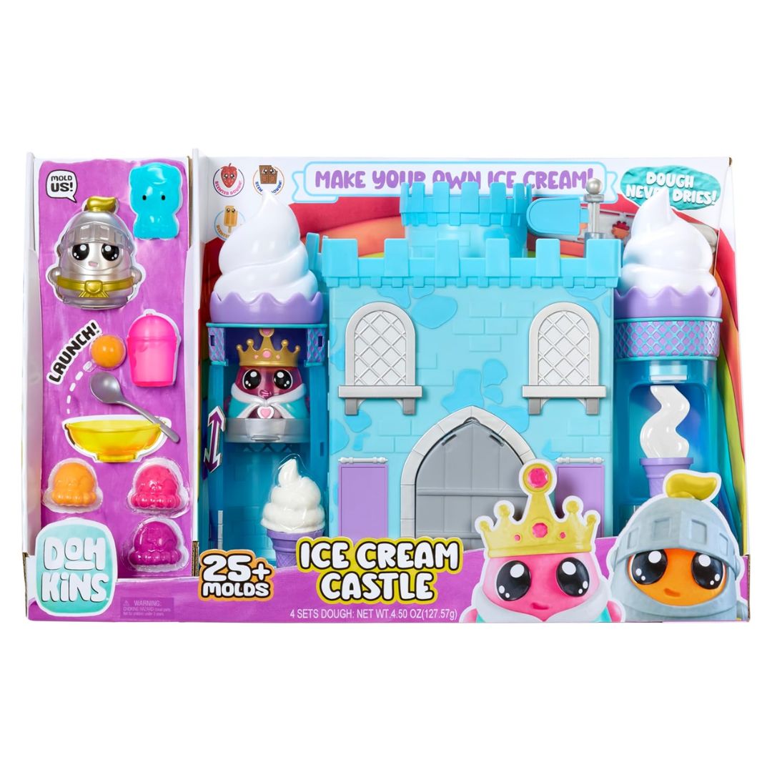 DohKins Ice Cream Castle Playset