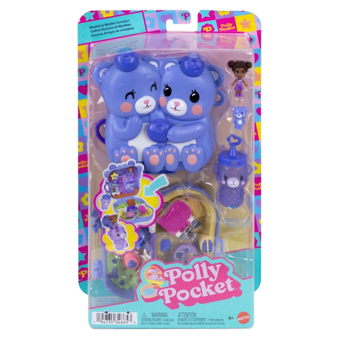 Polly Pocket Blueberry Besties Compact