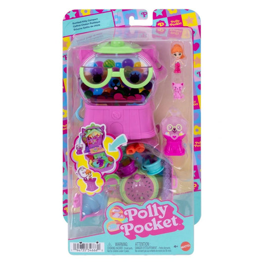Polly Pocket Gumball Kitty Compact