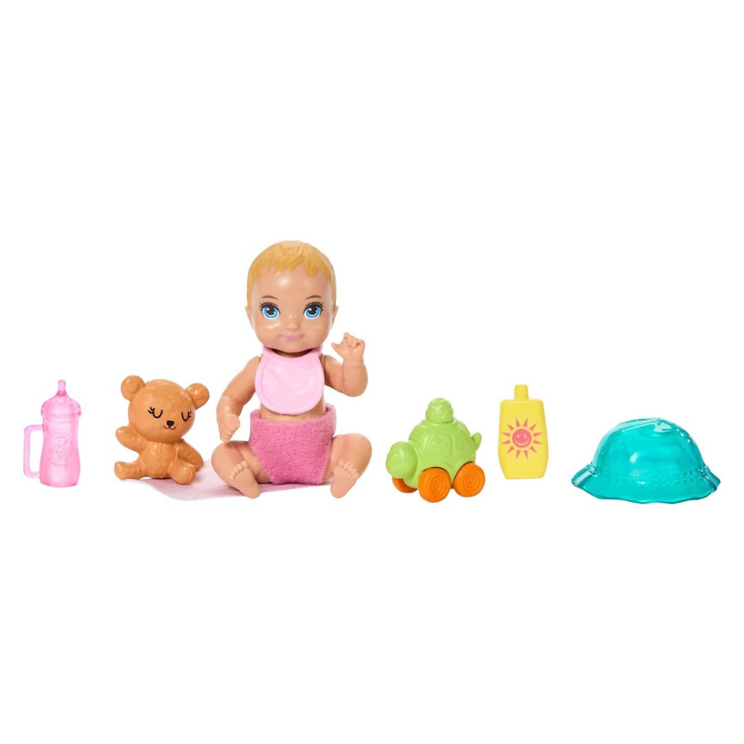Barbie Family & Friends Skipper Babysitter Playset with Pram