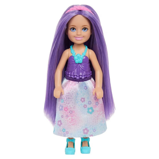 Barbie Chelsea Royal Doll with Purple Hair