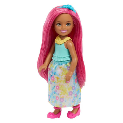 Barbie Chelsea Royal Doll with Pink Hair