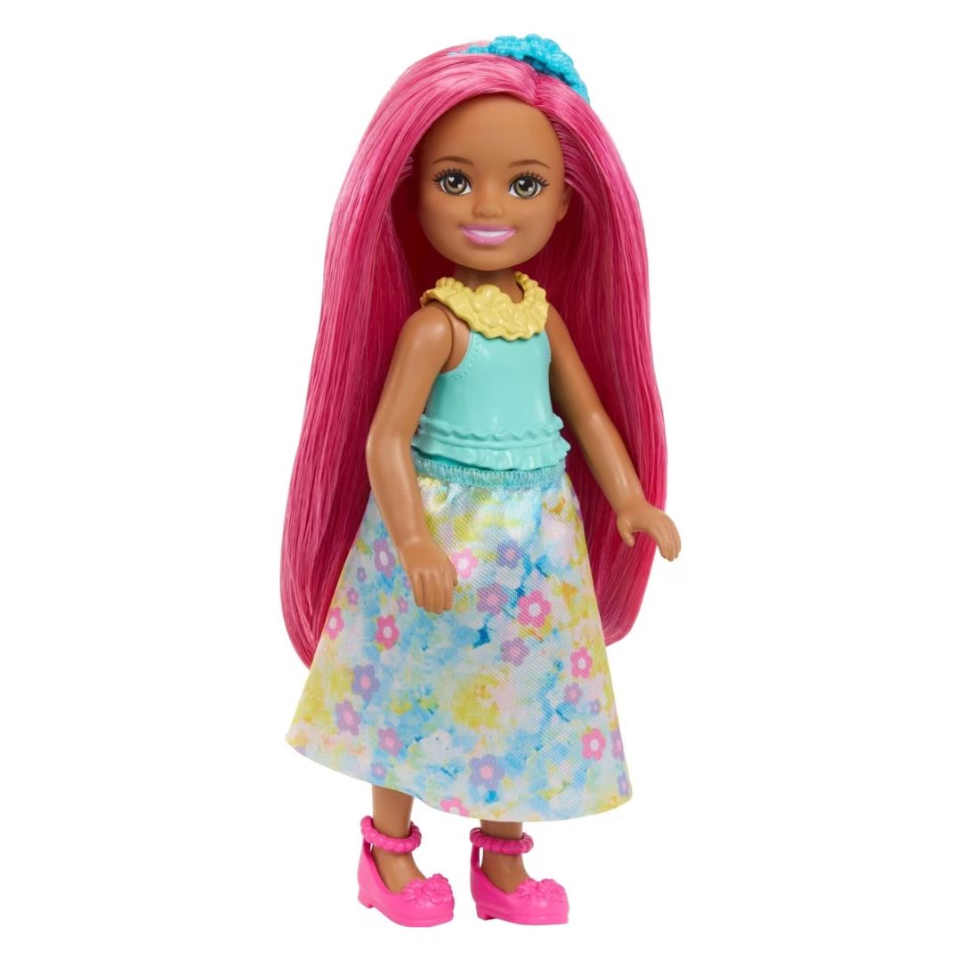 Barbie Chelsea Royal Doll with Pink Hair