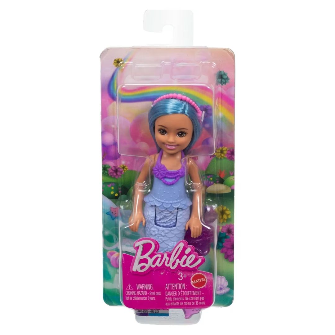 Barbie Chelsea Mermaid Doll with Blue Hair