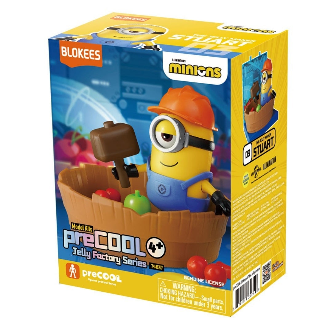 Blokees Minions preCOOL Jelly Factory Stuart Model Kit