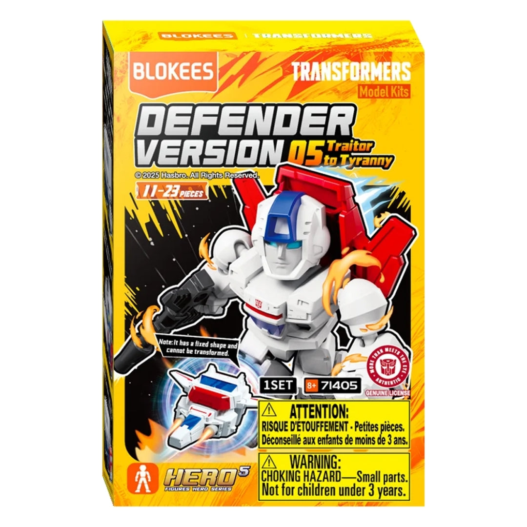 Blokees Transformers Defender Version 05 Traitor to Tyranny Mystery Model Kit