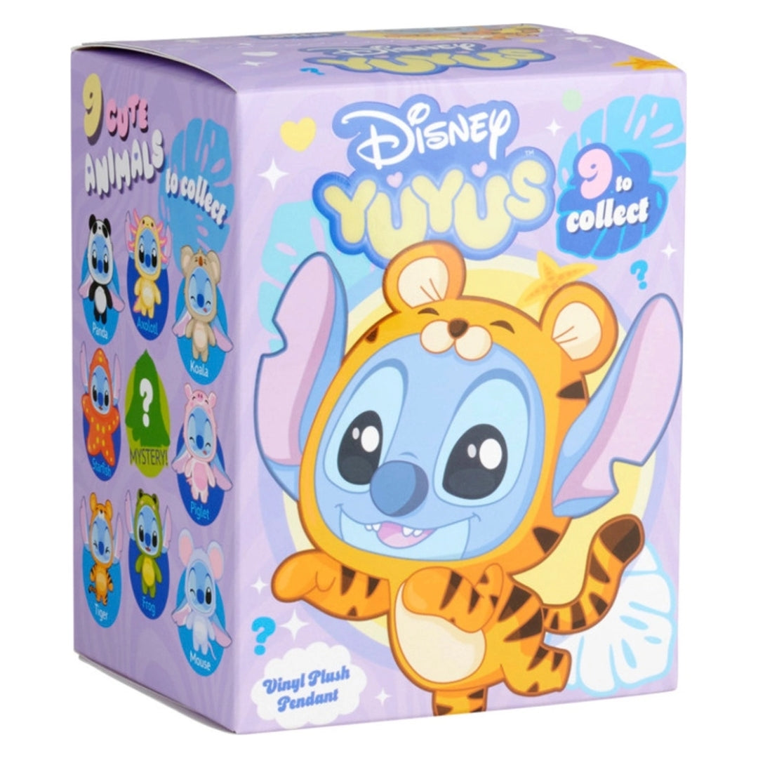 Disney Yuyus Stitch Mystery Plush Keychain