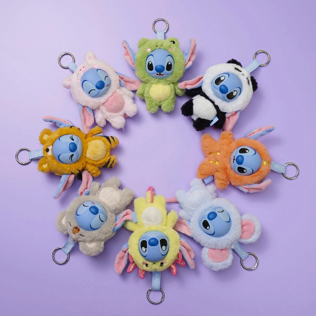 Disney Yuyus Stitch Mystery Plush Keychain