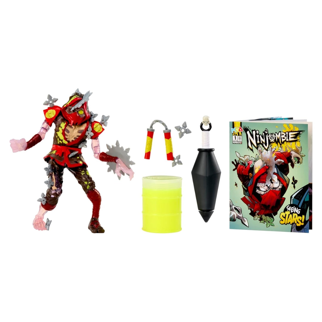 Ninjombie Action Figure Grave Spin