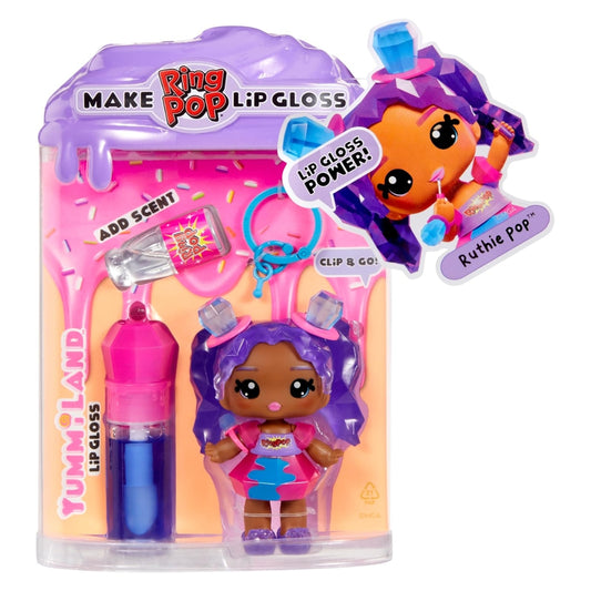 Yummiland x Ring Pop Lip Gloss Doll Ruthie Pop