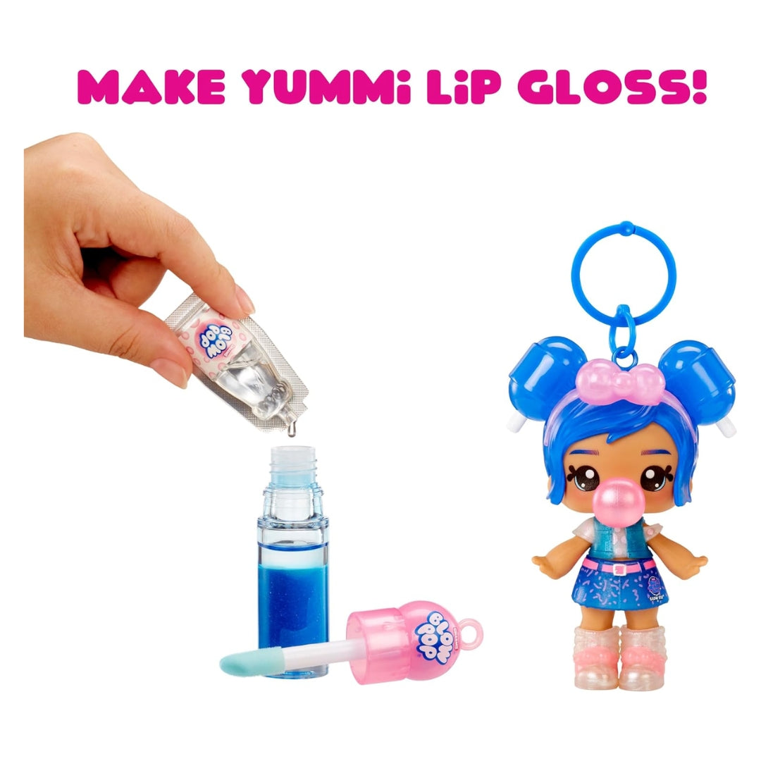 Yummiland x Blow Pop Lip Gloss Doll Lulu Raspberry