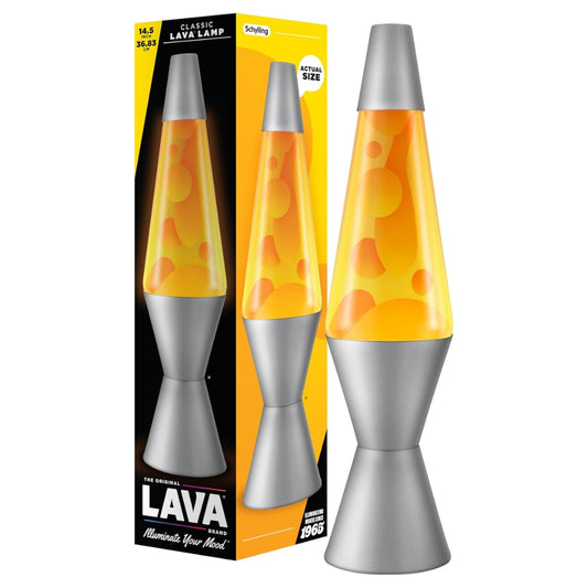 Classic Lava Lamp 14.5'' Yellow