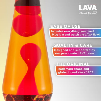 Classic Lava Lamp 14.5'' Volcanic