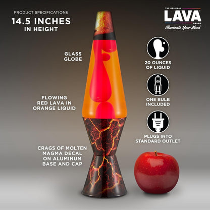 Classic Lava Lamp 14.5'' Volcanic
