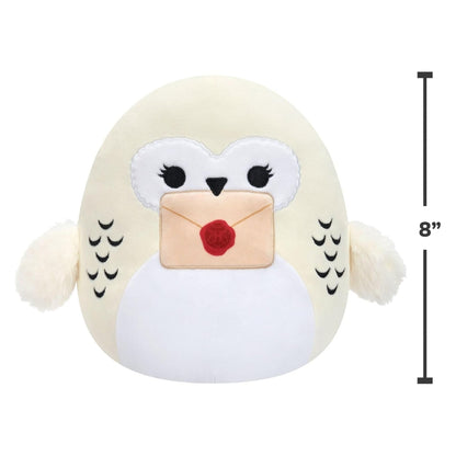 Squishmallows Harry Potter 8 Inch Plush - Hedwig with Letter