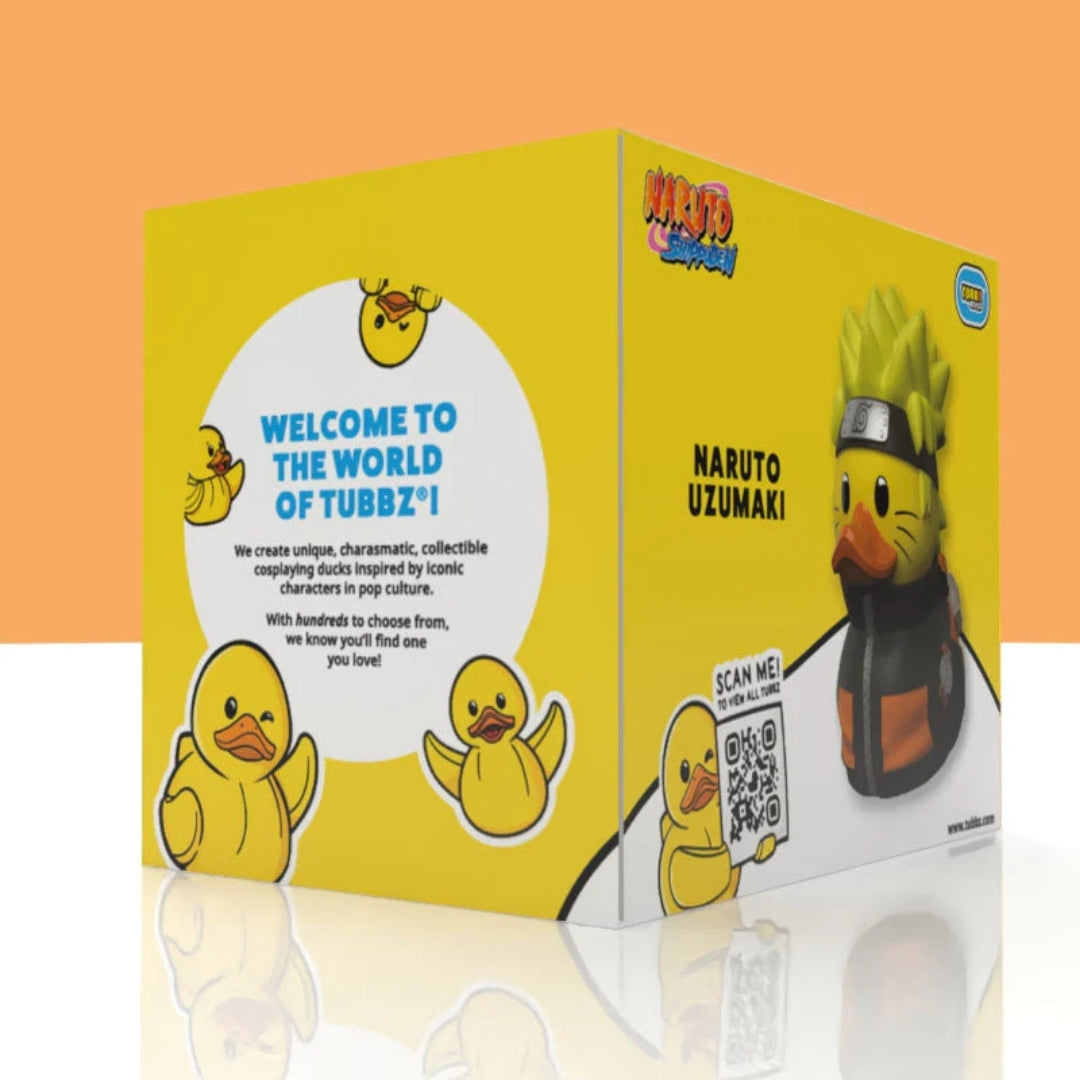 TUBBZ Rubber Duck Boxed Edition Naruto Uzumaki