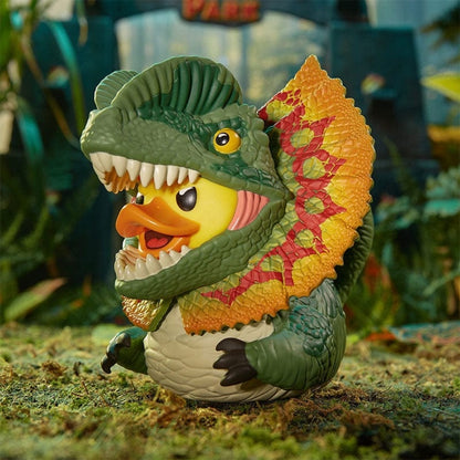 TUBBZ Rubber Duck Boxed Edition Jurassic World Dilophosaurus