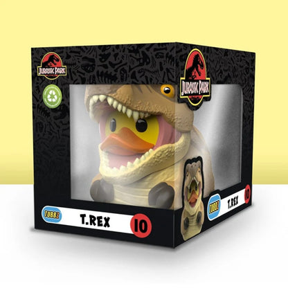 TUBBZ Rubber Duck Boxed Edition Jurassic World T.Rex