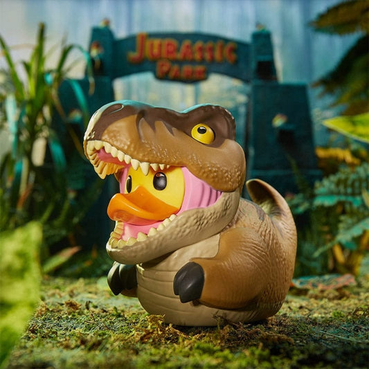 TUBBZ Rubber Duck Boxed Edition Jurassic World T.Rex