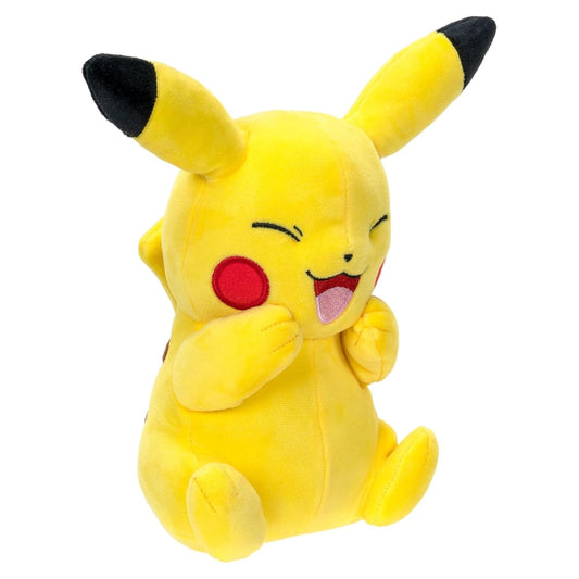 Pokemon 8 Inch Plush - Pikachu (Sitting and Happy)
