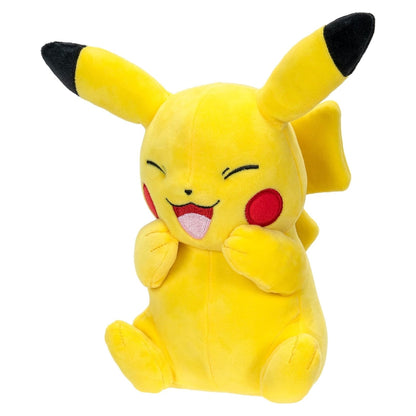 Pokemon 8 Inch Plush - Pikachu (Sitting and Happy)
