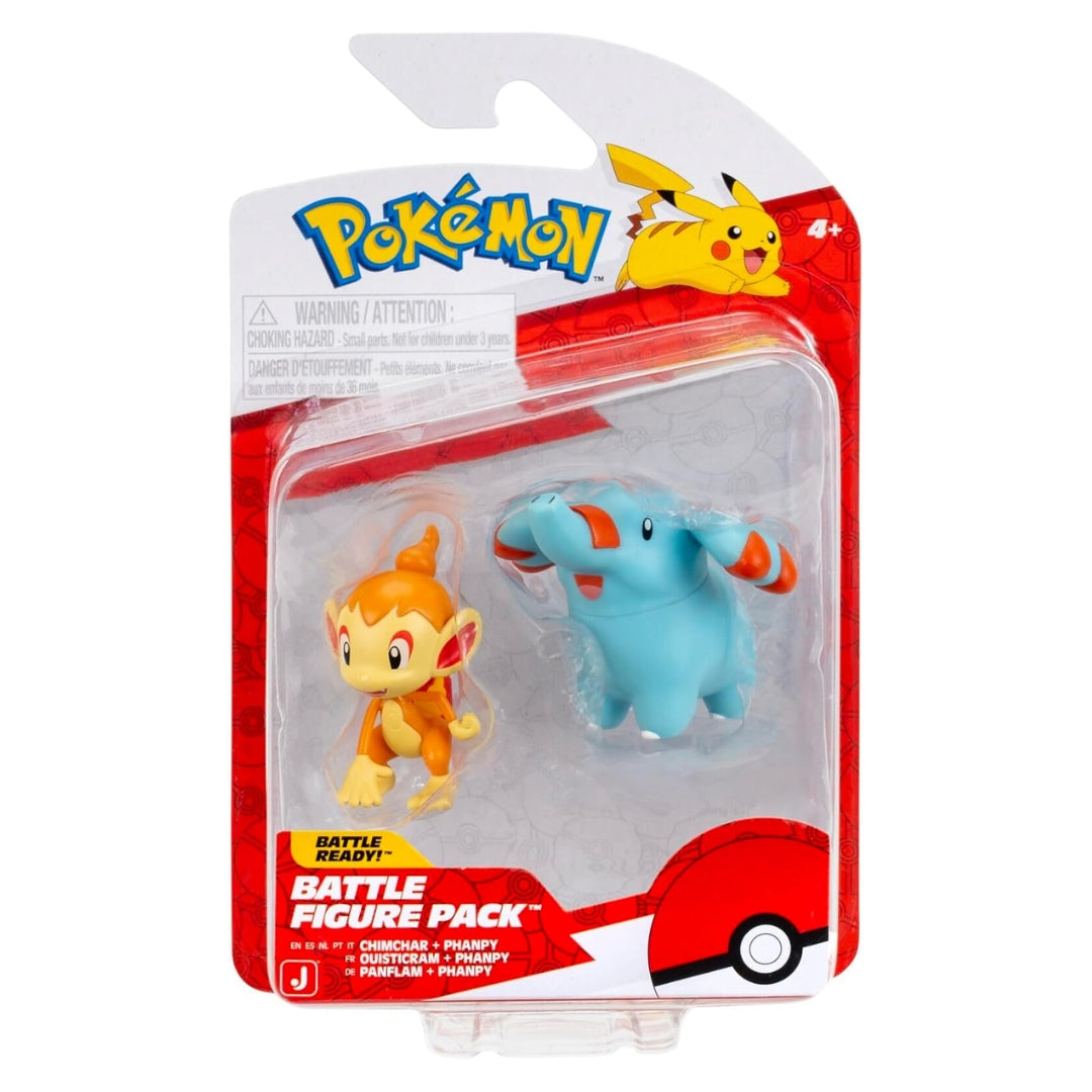 Pokemon Battle Figure Pack - Chimchar Phanpy