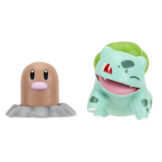 Pokemon Battle Figure Pack - Diglett Bulbasaur
