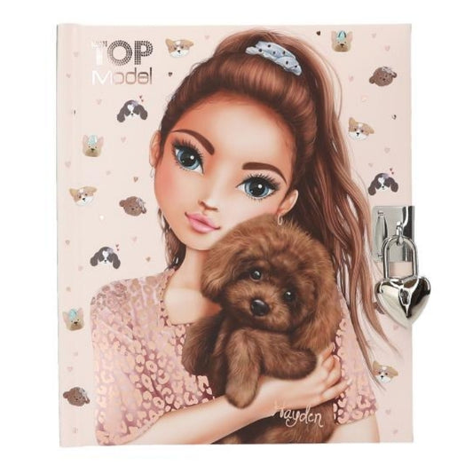 Depesche Top Model Doggy Diary with Lock