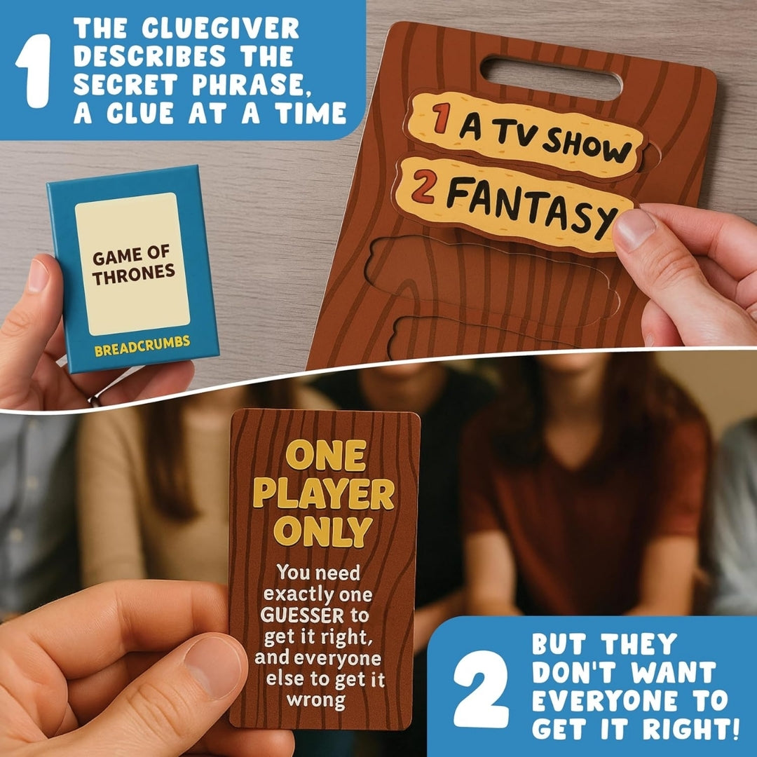 Breadcrumbs Party Word Game