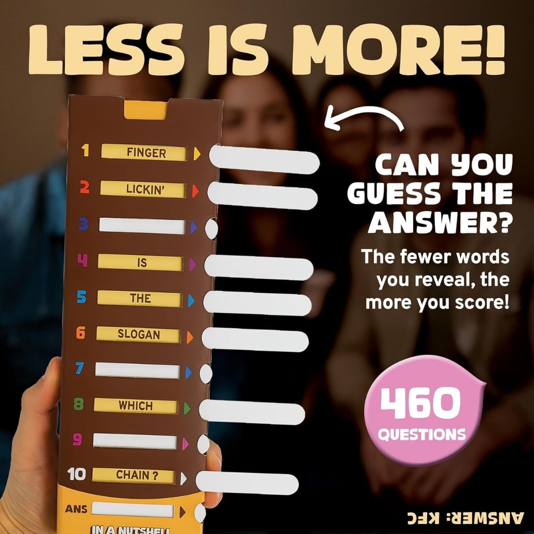 In A Nut Shell Trivia Word Game