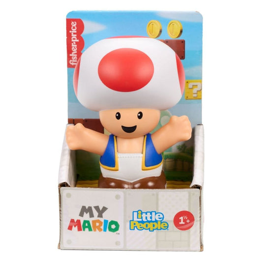 Fisher Price Little People My Mario Single Figure Toad