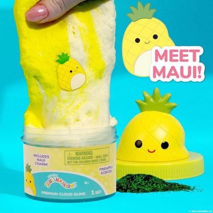 Squishmallows Premium Cloud Slime Maui The Pineapple