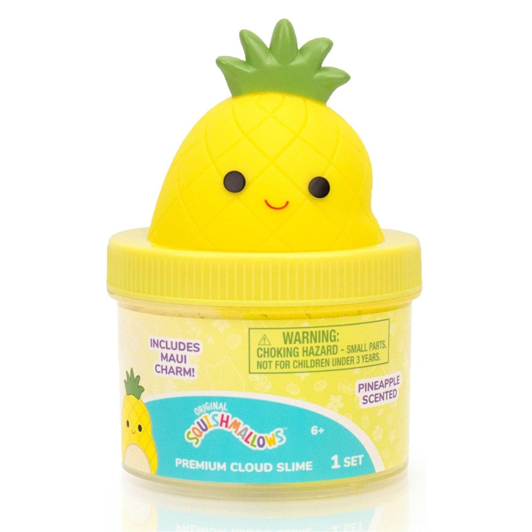 Squishmallows Premium Cloud Slime Maui The Pineapple