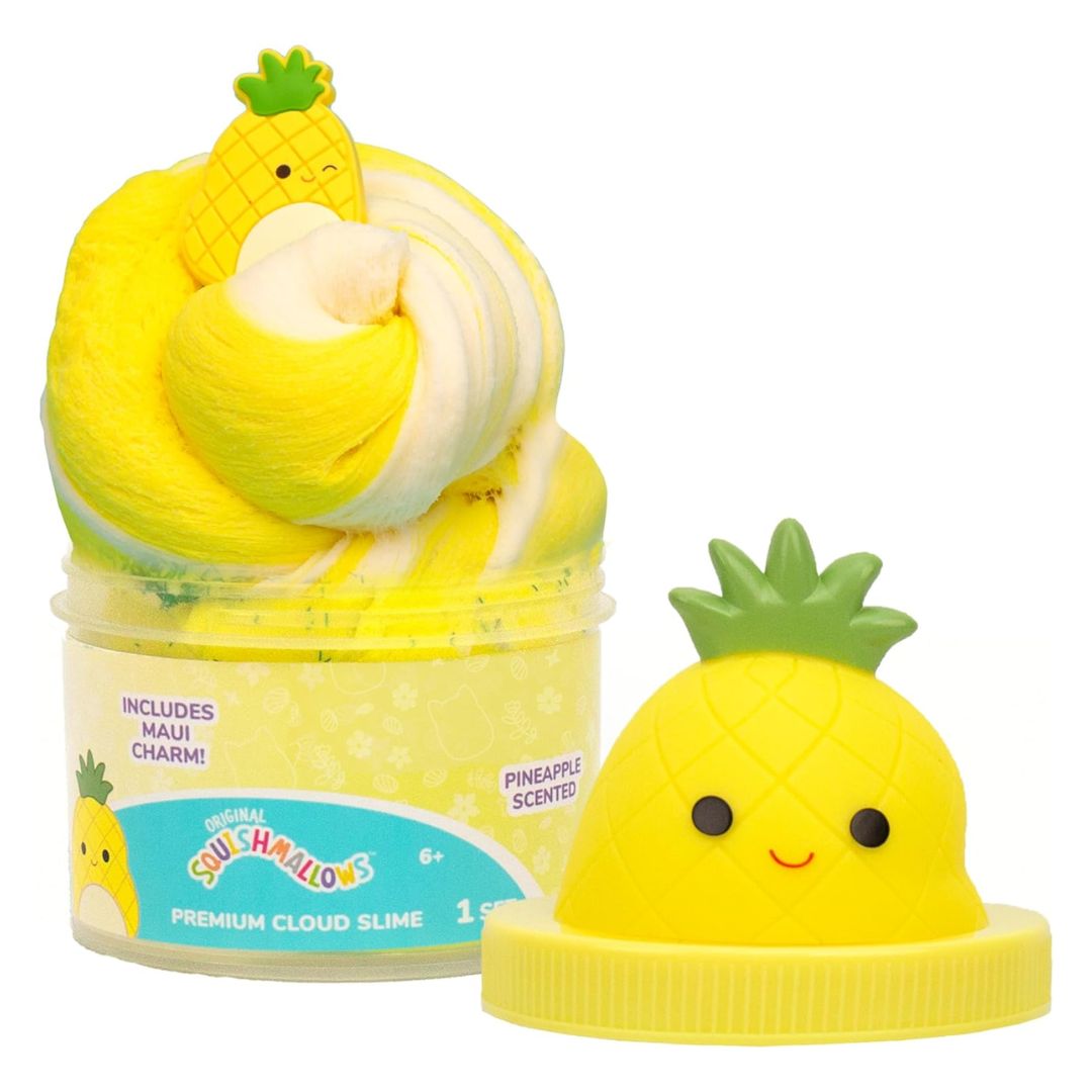 Squishmallows Premium Cloud Slime Maui The Pineapple