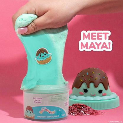 Squishmallows Premium Cloud Slime Maya The Ice Cream