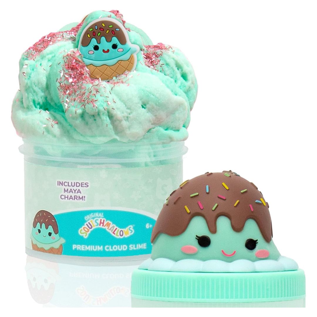 Squishmallows Premium Cloud Slime Maya The Ice Cream