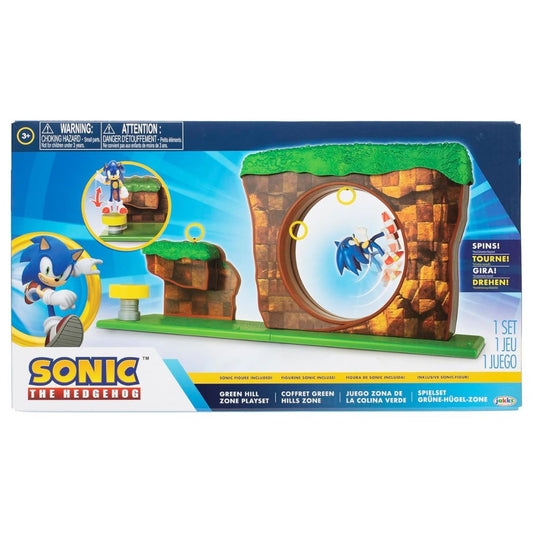 Sonic The Hedgehog Green Hill Zone Playset