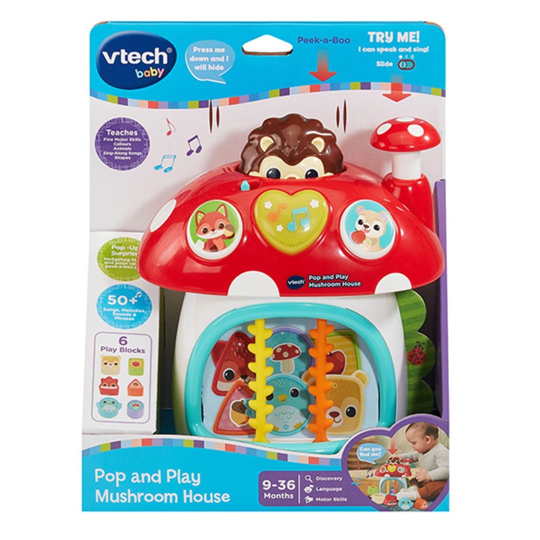 Vtech Pop And Play Mushroom House