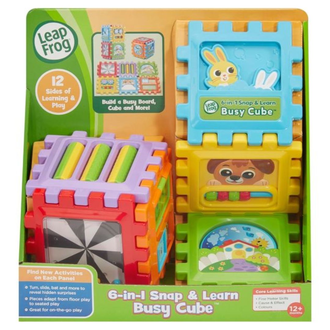 LeapFrog 6-in-1 Snap & Learn Busy Cube