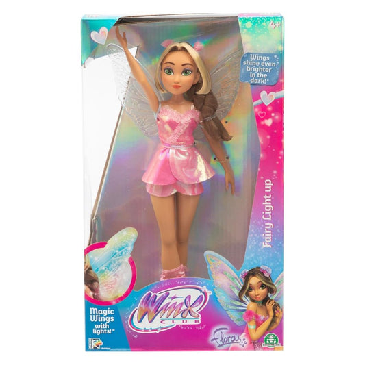 Winx Club Fairy Light Up Doll Flora